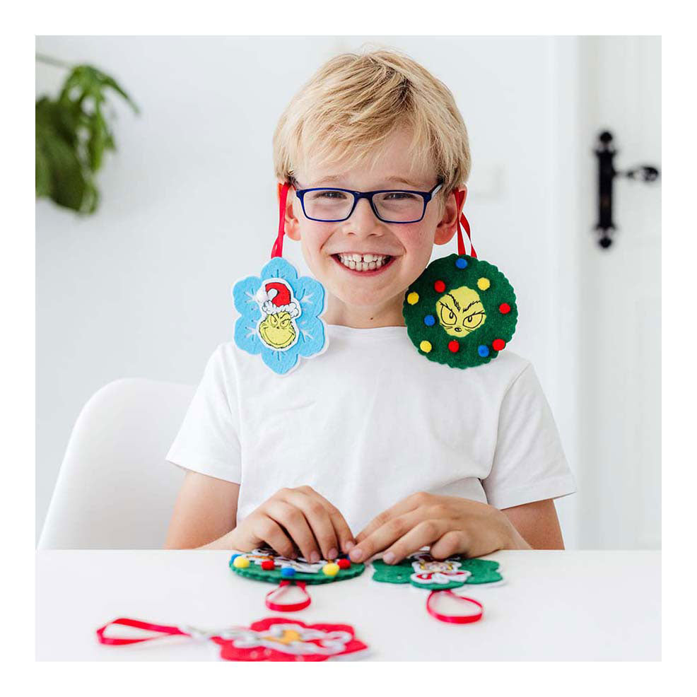 Totum ornamenter følte grinch