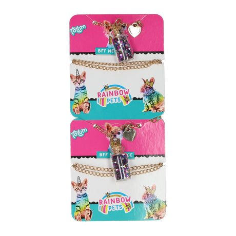 Creative craft group rainbow pets bff kettingen - 2st.