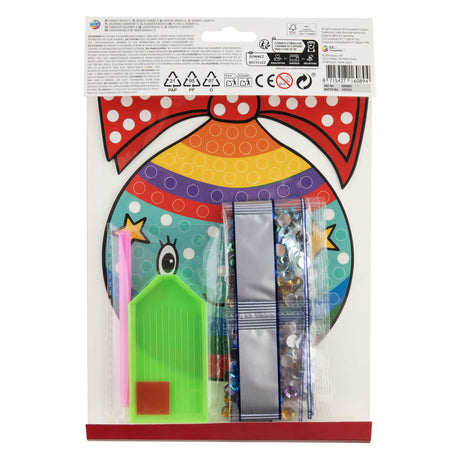 Creative craft group diamond painting kerstmis xl steentjes - a5