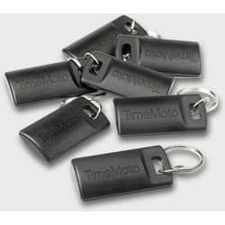 RFID nøgleringe Timemoto RF-110 sort 25 stk