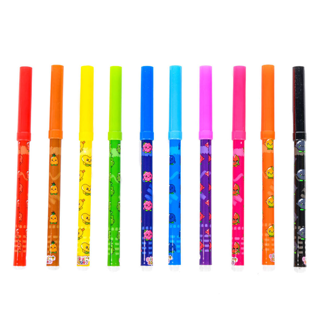 Canenco Fruity Squad Markers supertip med duft, 10 ..