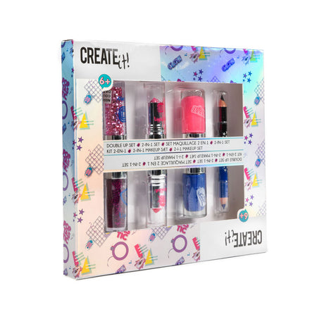 Opret det! poptastisk dobbeltsidet makeup sæt