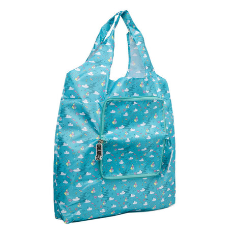 Opret det! poptastic foldbar shopper - turkis