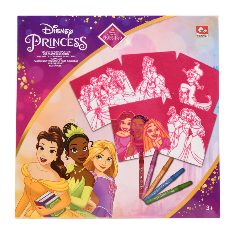 Canenco disney princess filtfarver, 5 stk.