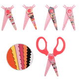 Canenco minnie mouse pink saks med 5 takkede knive