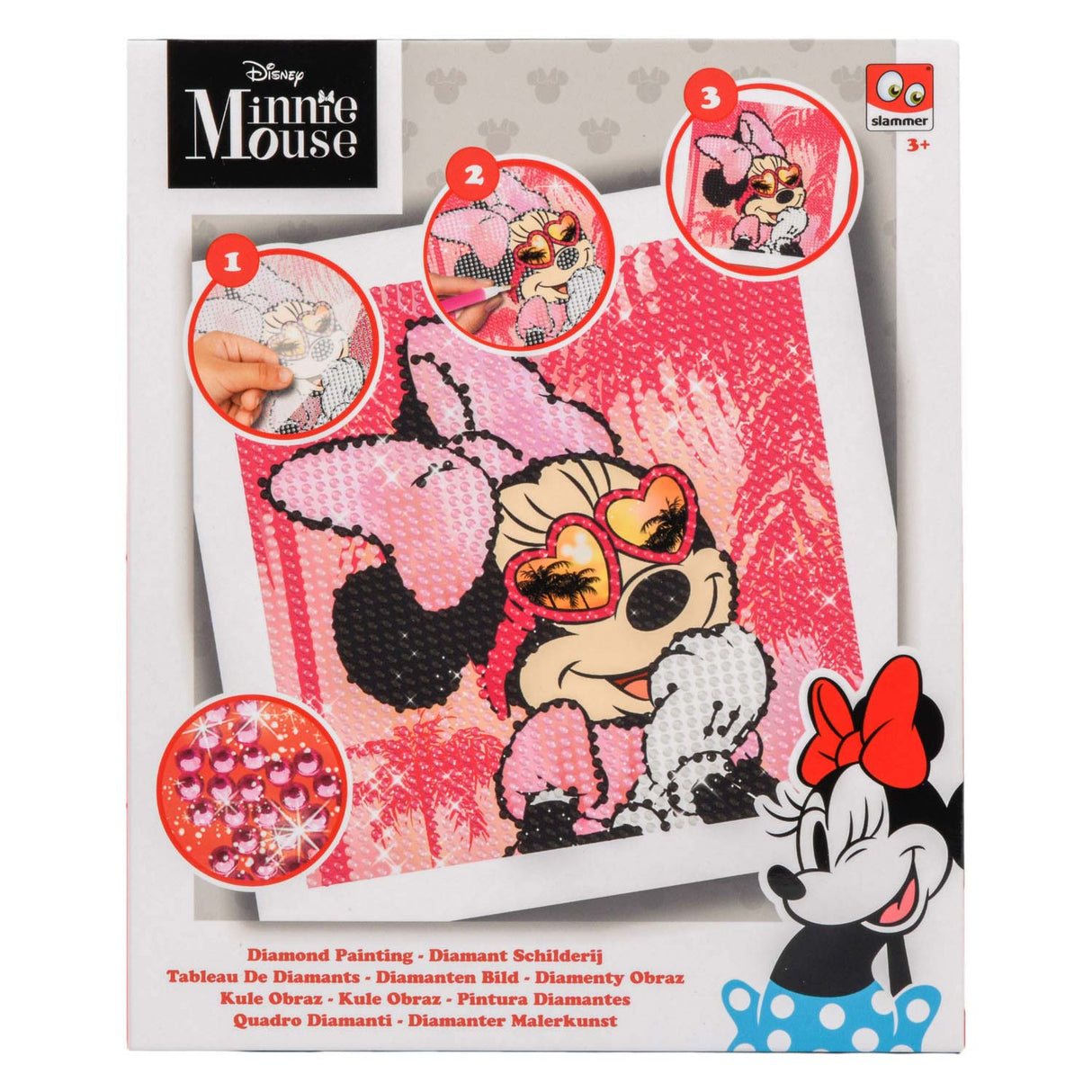 Minnie Mouse Diamond Maleri