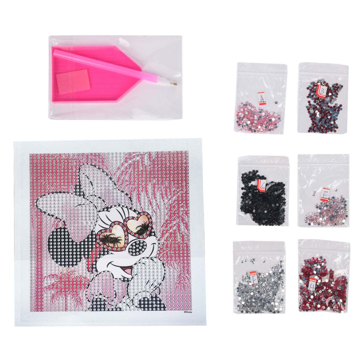 Minnie Mouse Diamond Maleri