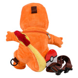 Canenco pokémon 3d rygsæk plys charmander