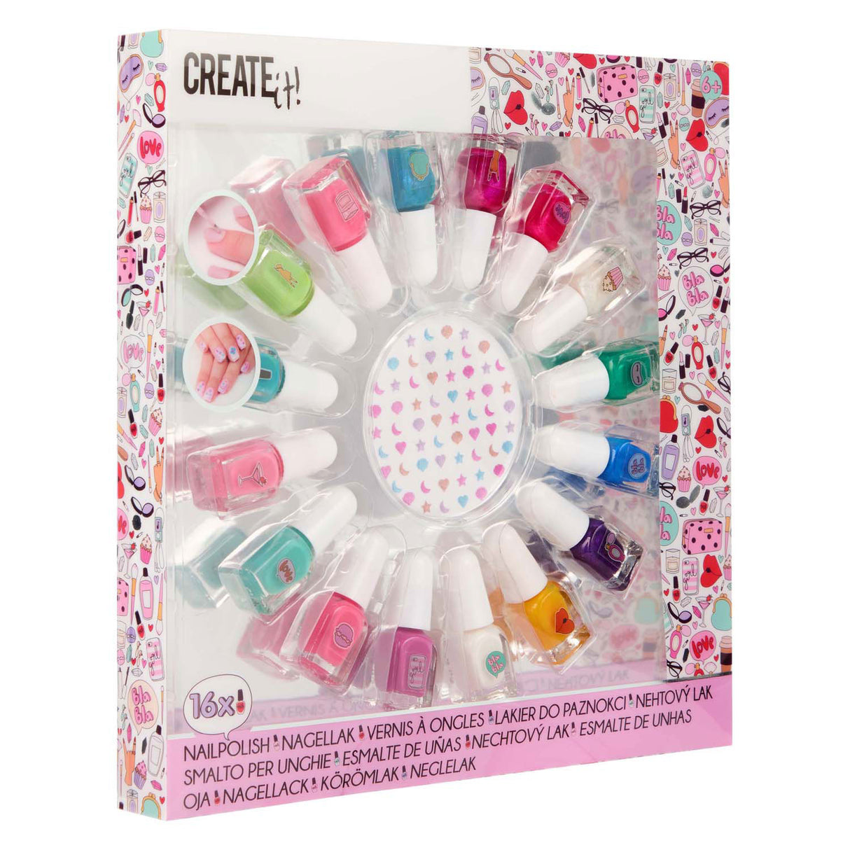 Canenco Beauty Nail Polel Set, 16 ..