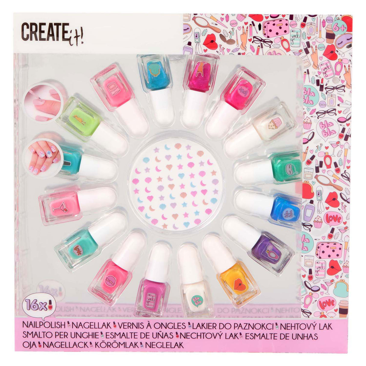 Canenco Beauty Nail Polel Set, 16 ..