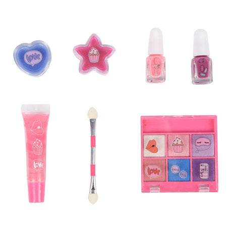 Opret det! skønhed makeup sæt pink lilla
