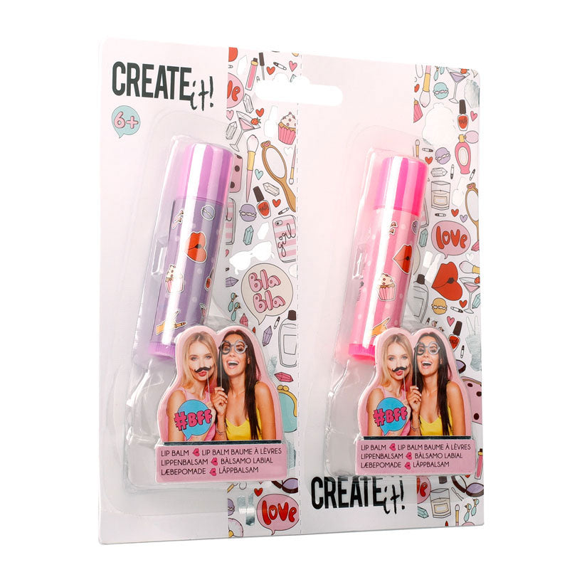 Canenco laver det! beauty bffs læbepomader. 2 stk