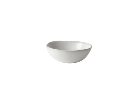 Hollandsk rose økologisk skål ø8x3cm hvid 6 stk