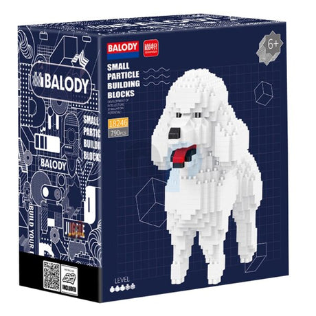 Balody puddelhund med nanoblokke mini lego byggeklodser 790 dele