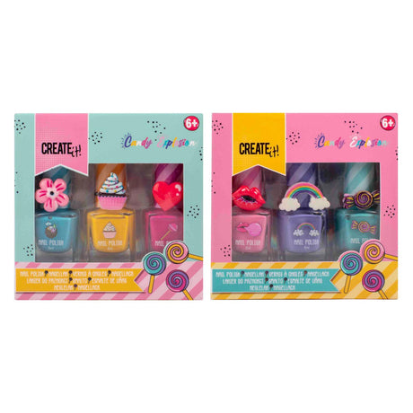 Opret det! candy explosion neglelak, 3 stk.