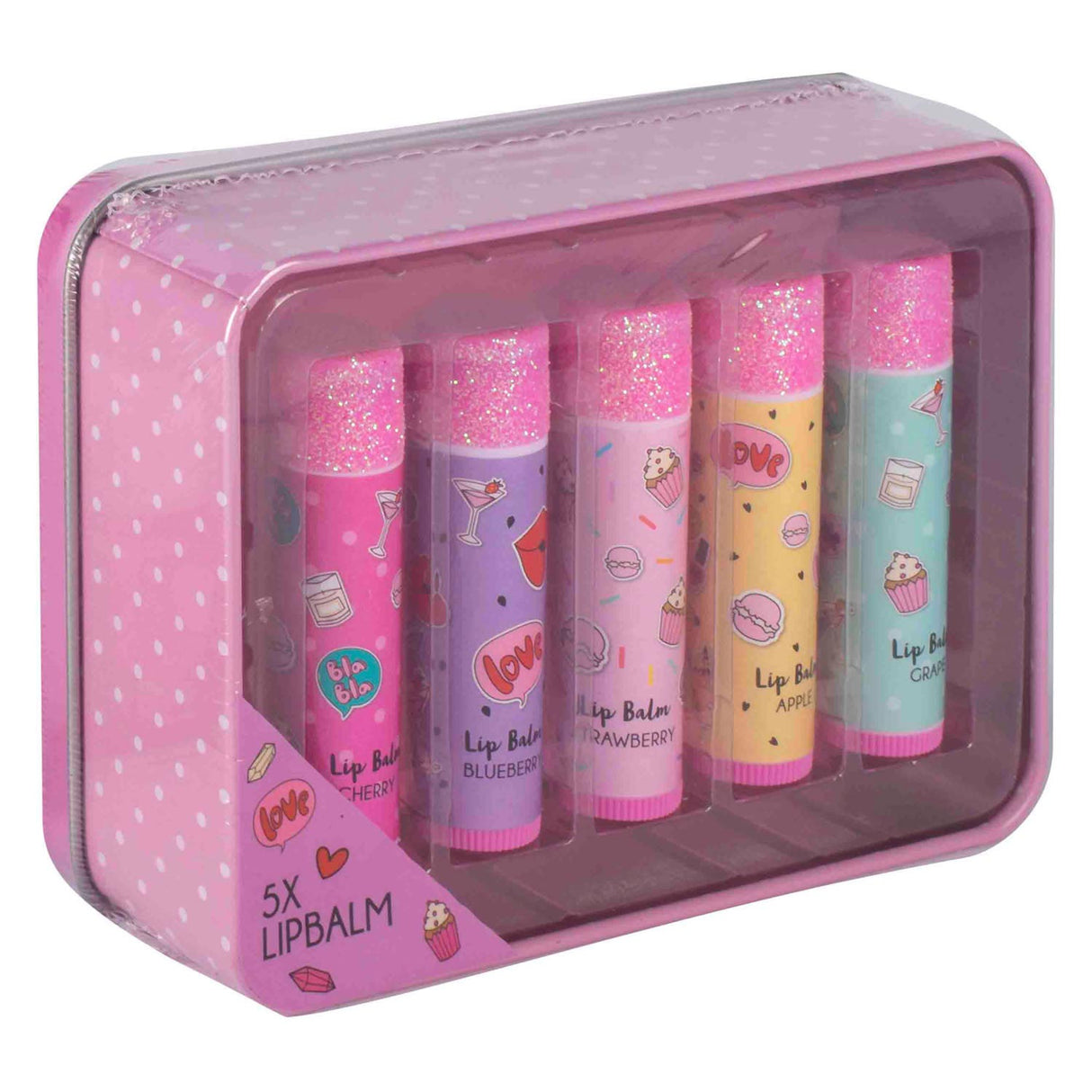 Canenco Beauty Lip Balm Can Pink