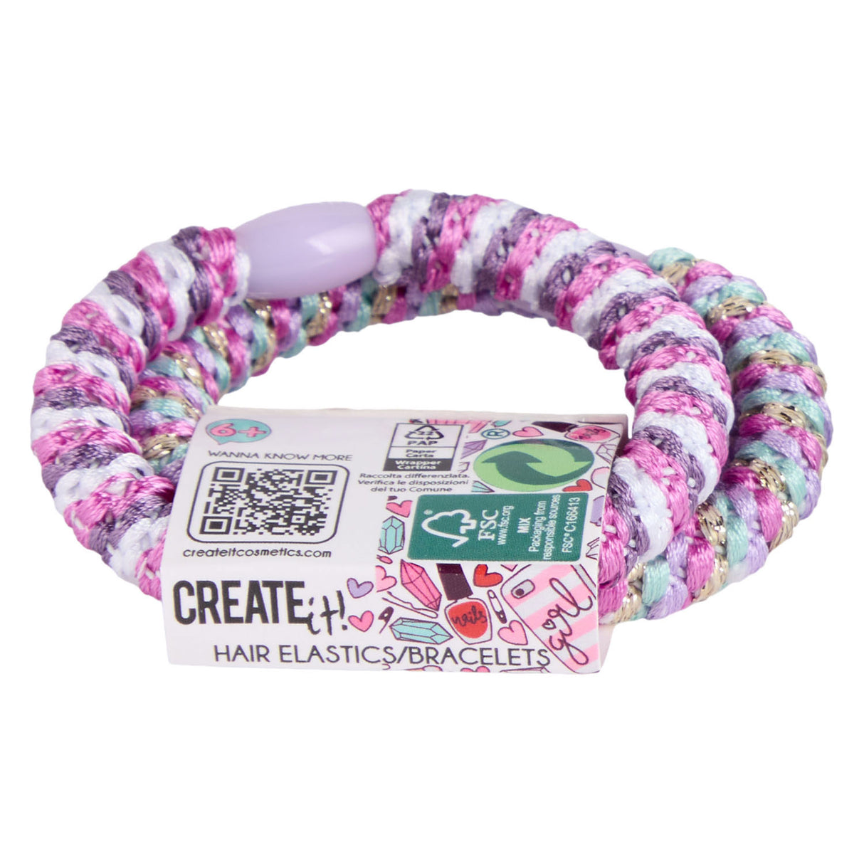 Opret det! hårelastik, 3 stk.