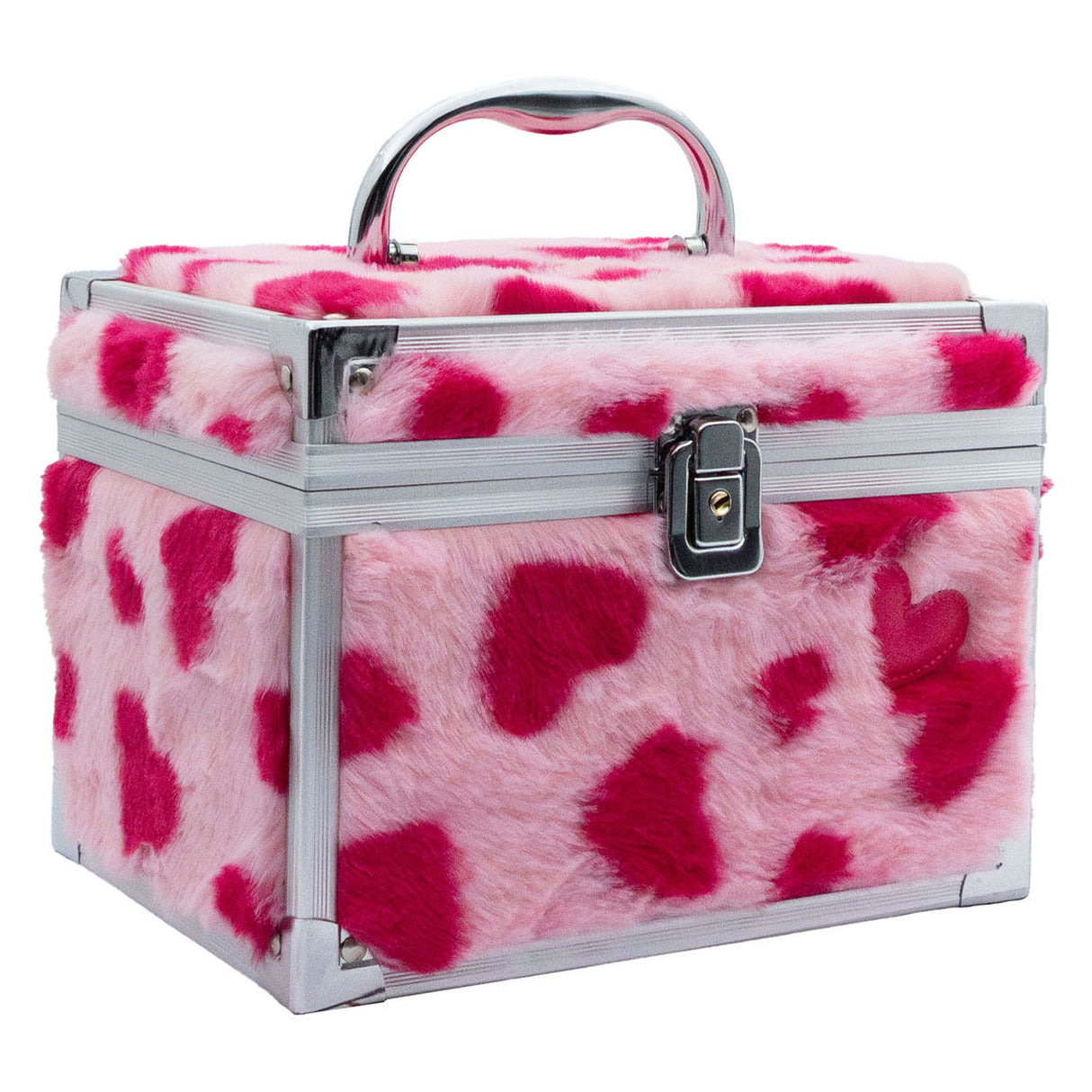 Opret det! hjerte makeup etui fluffy hearts
