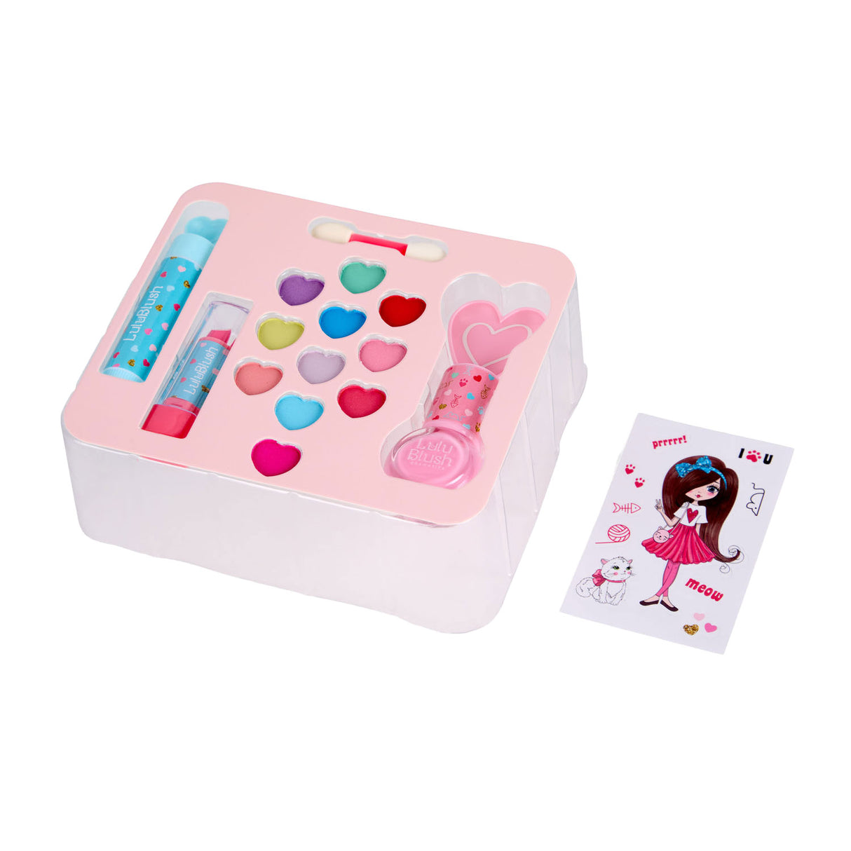 Canenco lulu blush make-up sæt i tin etui