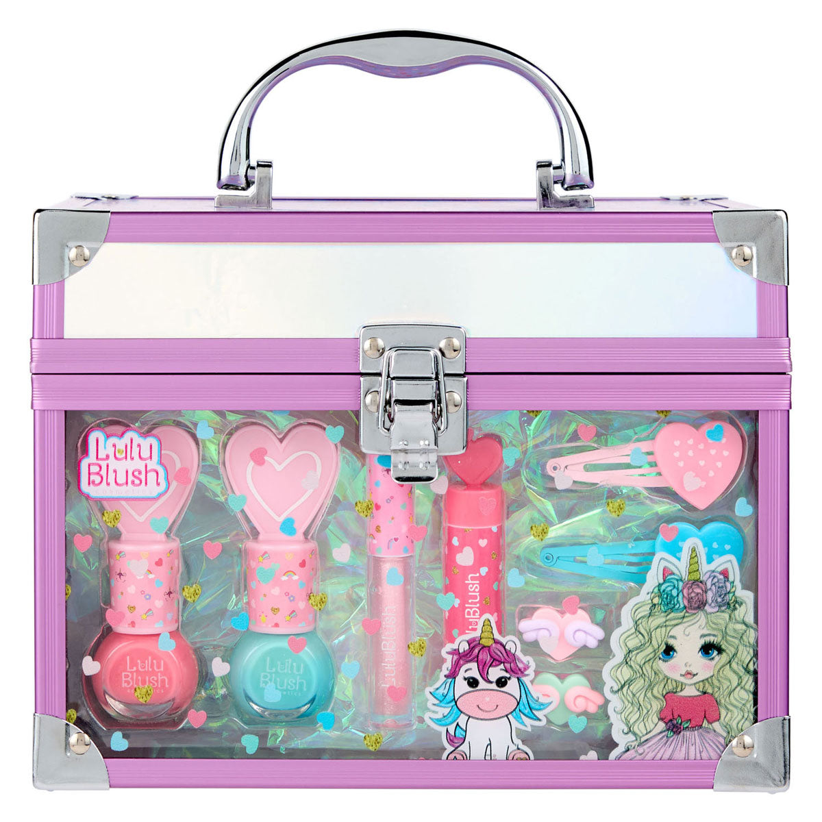 Canenco lulu blush make-up etui gennemsigtig