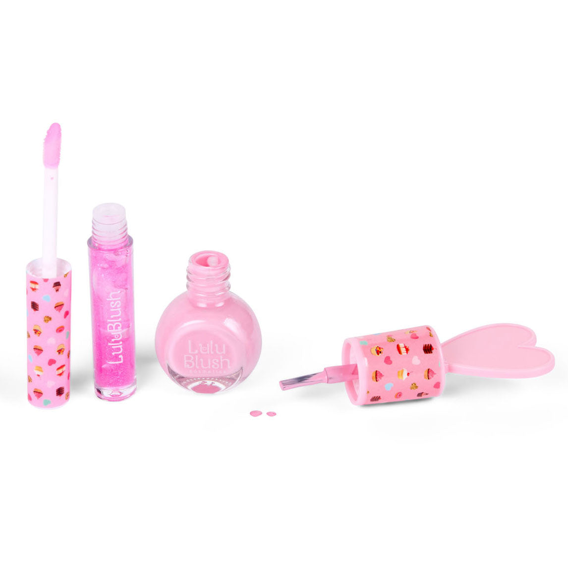 Canenco lulu blush makeup glitter trolley