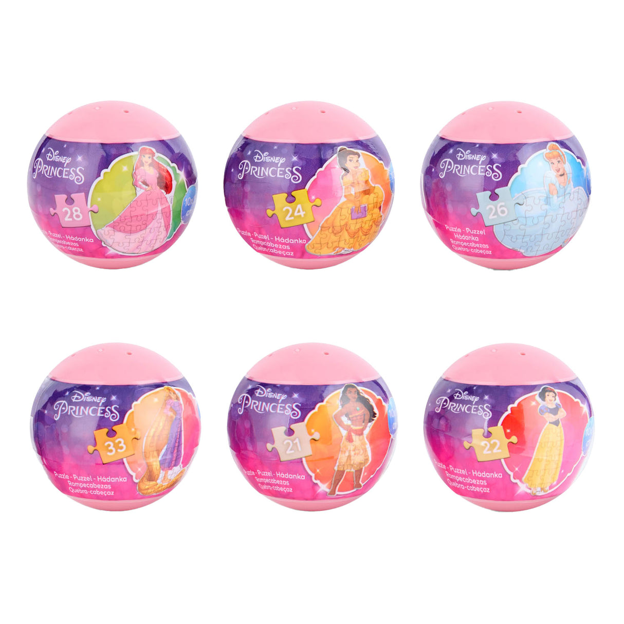 Canenco Disney prinsesse puslebold