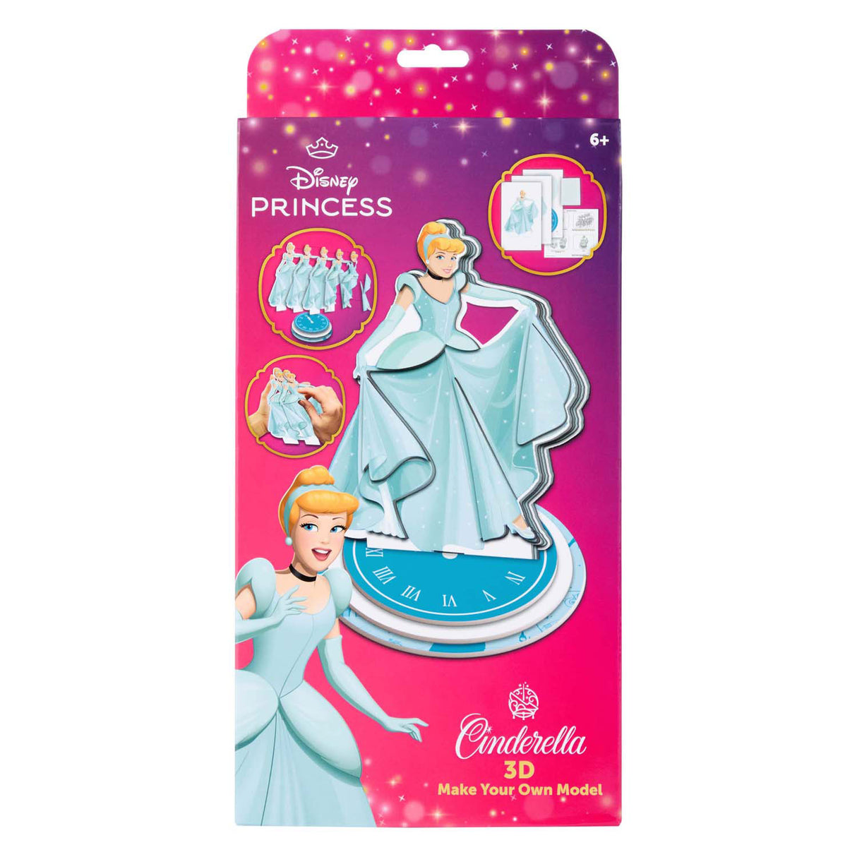Canenco Disney Princess Askepot lav din egen 3D-figur
