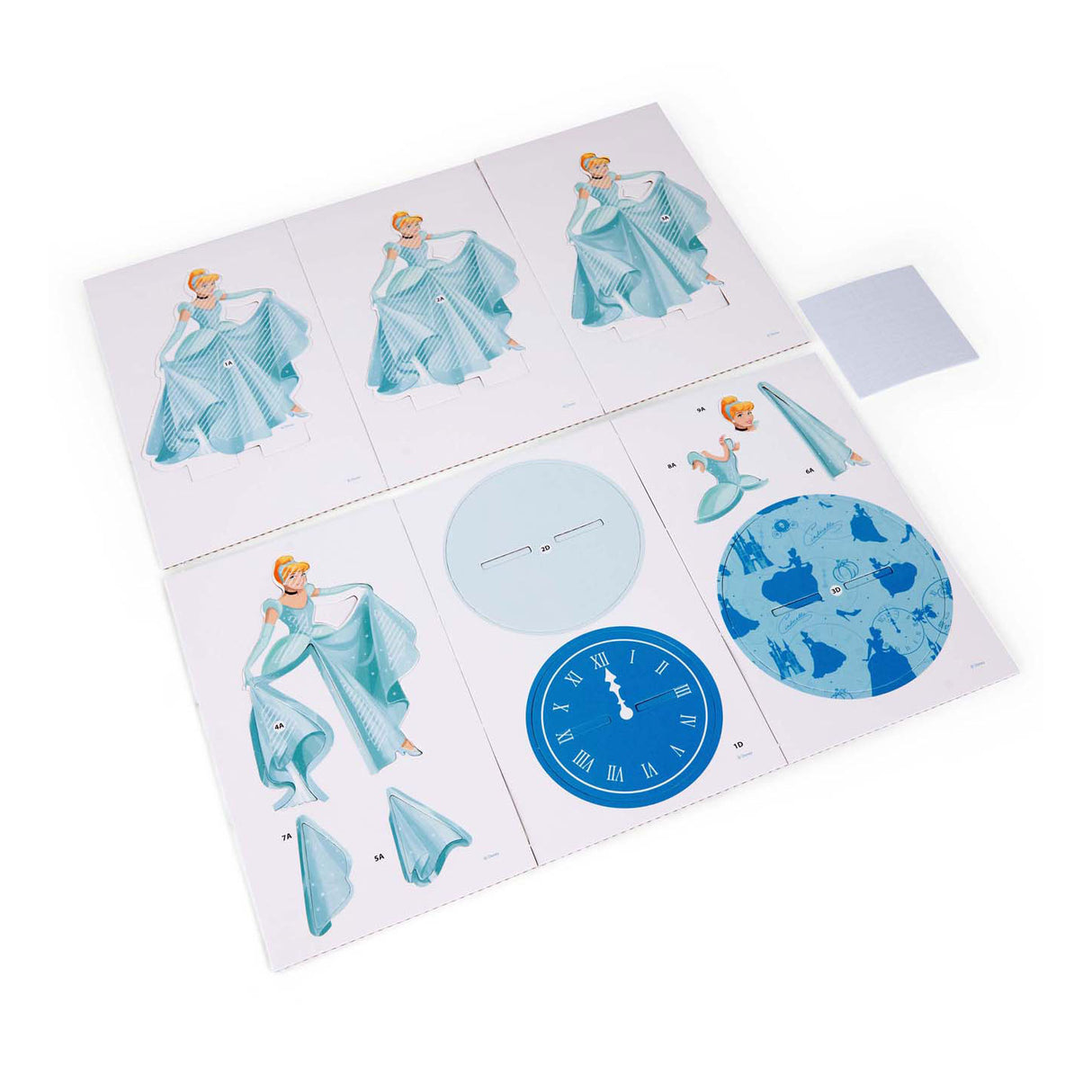 Canenco Disney Princess Askepot lav din egen 3D-figur