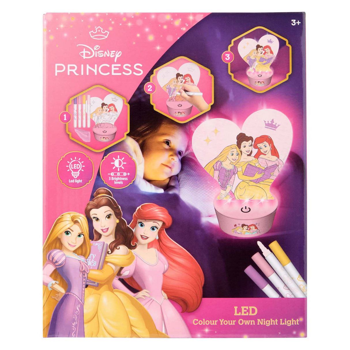 Canenco Disney Princess laver dit eget LED-natlys