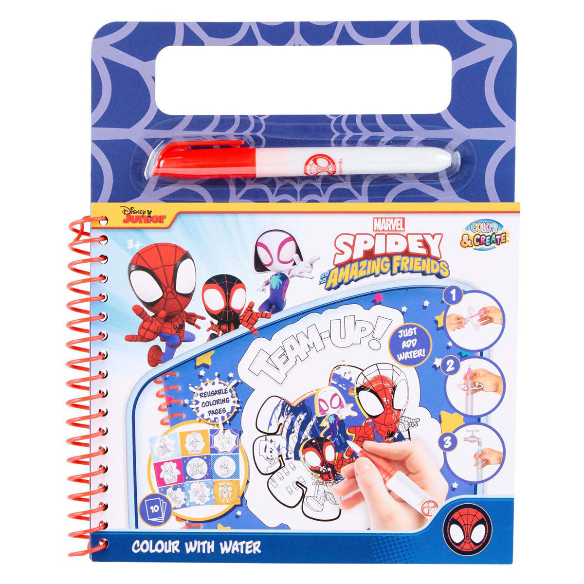 Canenco spidey vand malebog