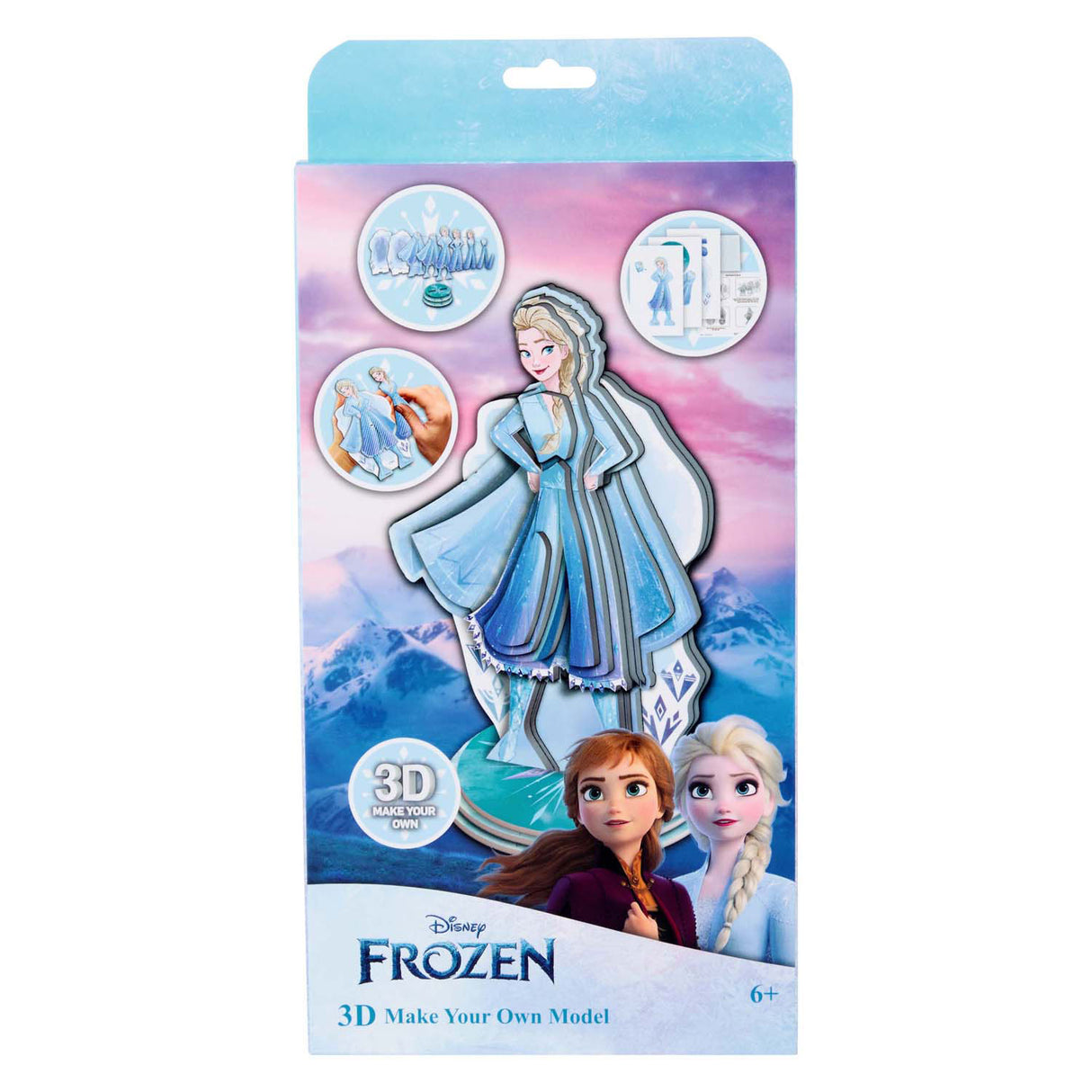 Canenco Disney Frozen lav din egen 3D-figur Elsa