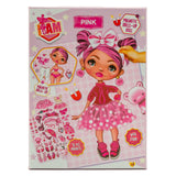 Canenco i am dress-up dukke magnetisk pink