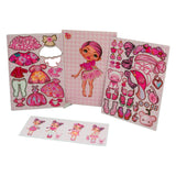 Canenco i am dress-up dukke magnetisk pink