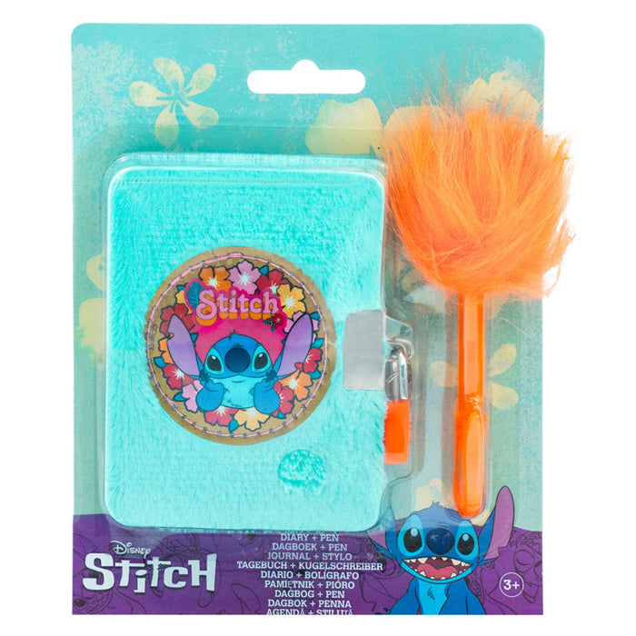 Canenco stitch plys dagbog med fluffy pen