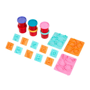 Canenco stitch lersæt med numre - 6 lerpotter