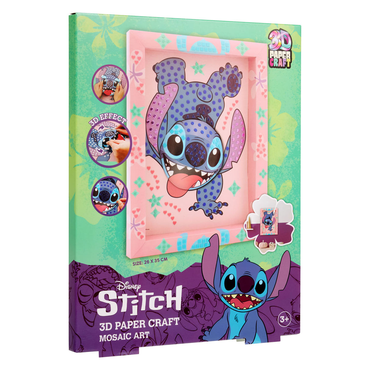 Canenco stitch 3d mosaik kunsthåndværk sæt