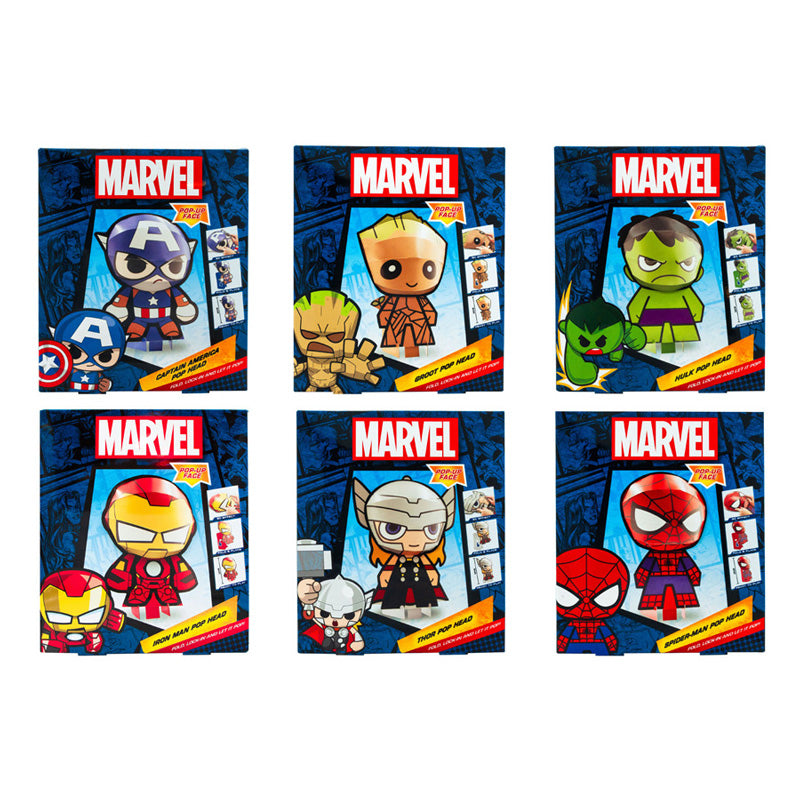 Canenco fold dit eget marvel 3D figur karton