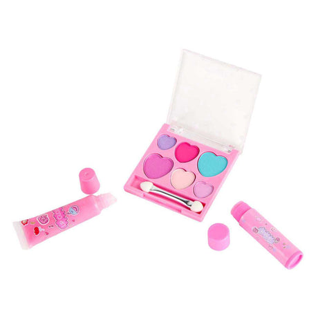 Umærket uden mærke skab det! make-up sæt i fluffy rygsæk