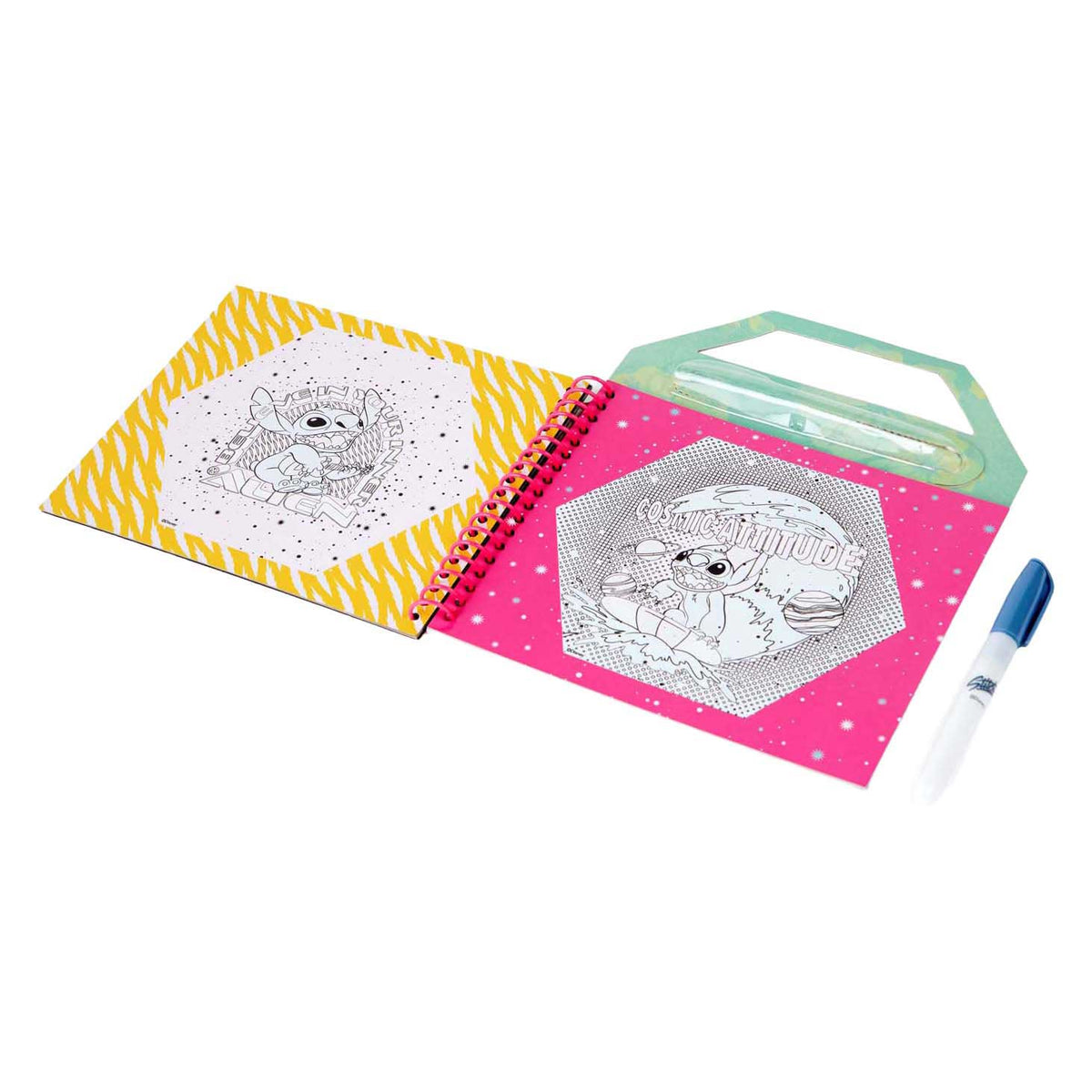 Canenco stitch vandmalebog - inklusive vandpen