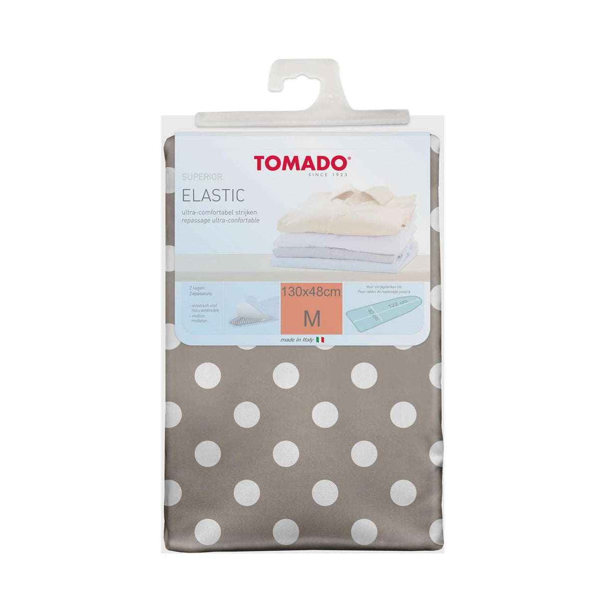 Metaltex tomado strygebrætbetræk stretch 130x48