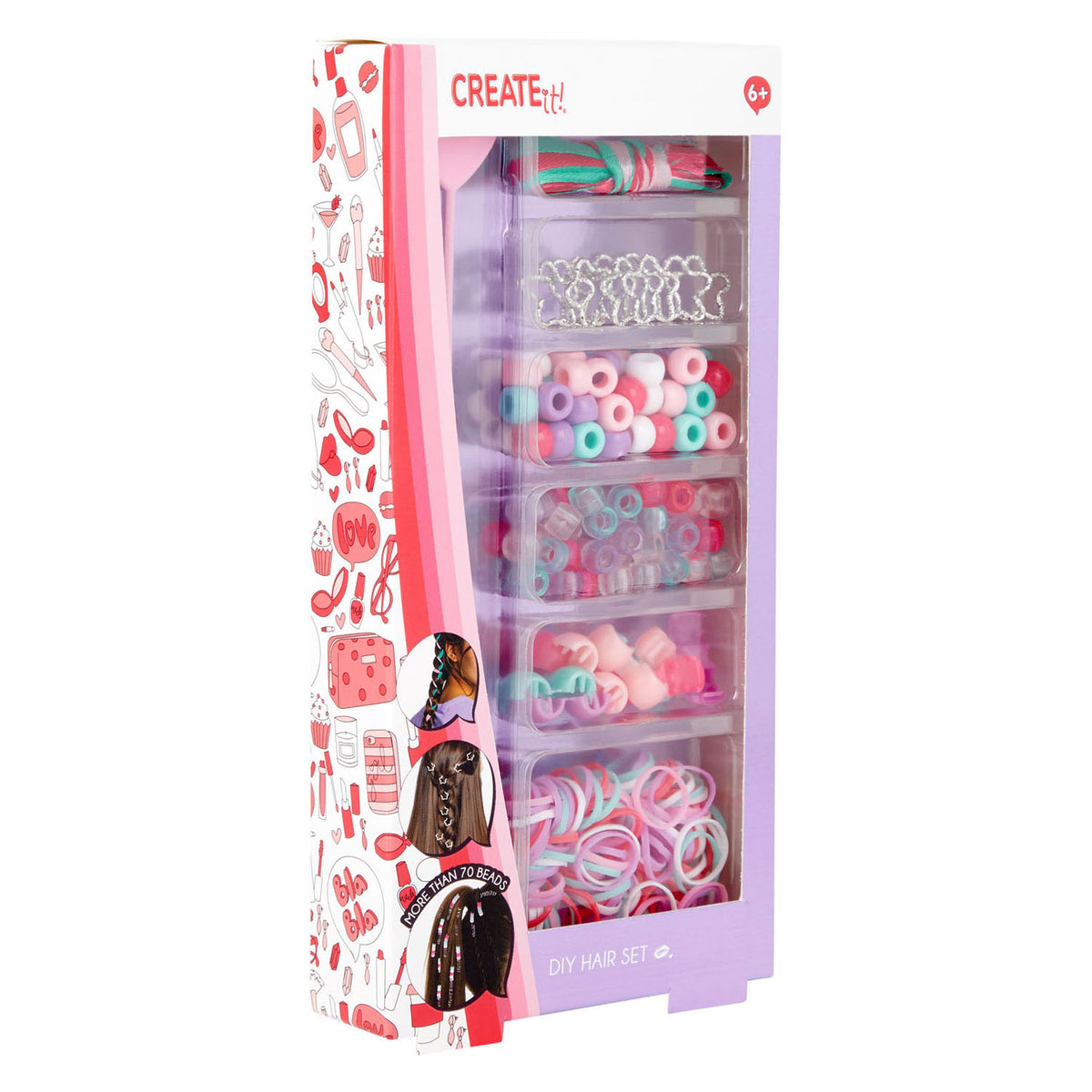 Canenco create it! diy haarset - 70+ kralen