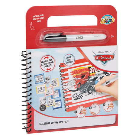 Canenco disney cars kleuren met water