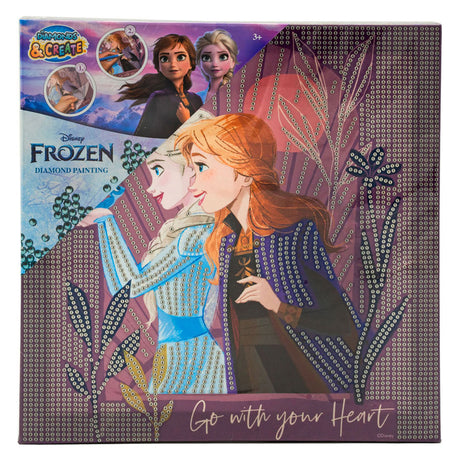 Disney frozen disney prinsesse frossen diamant malerlærred xl