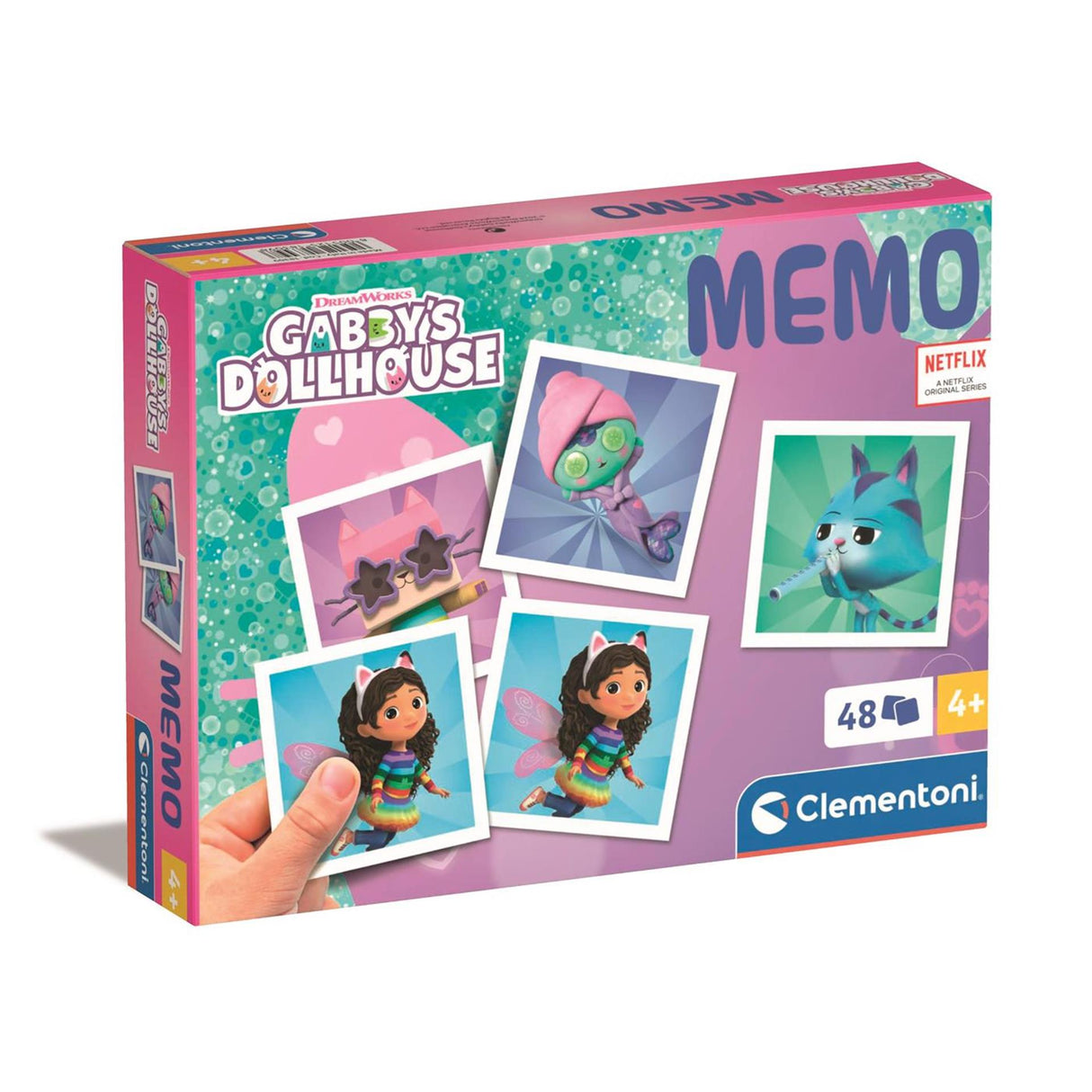 Clementoni Memospel Gabbys dukkehus