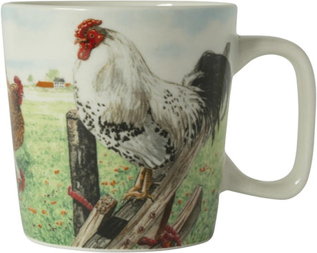 Wiebe van der Zee Wiebe's Farm minikrus kylling 230ml æske med 6 stykker porcelæn
