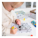 Bambolino Woezel Pip XL håndværksæske med håndværksartikler, kreativt legetøj til drenge og piger - junior fra 3 år - legetøj - håndværksæske håndværkspakke gavetips