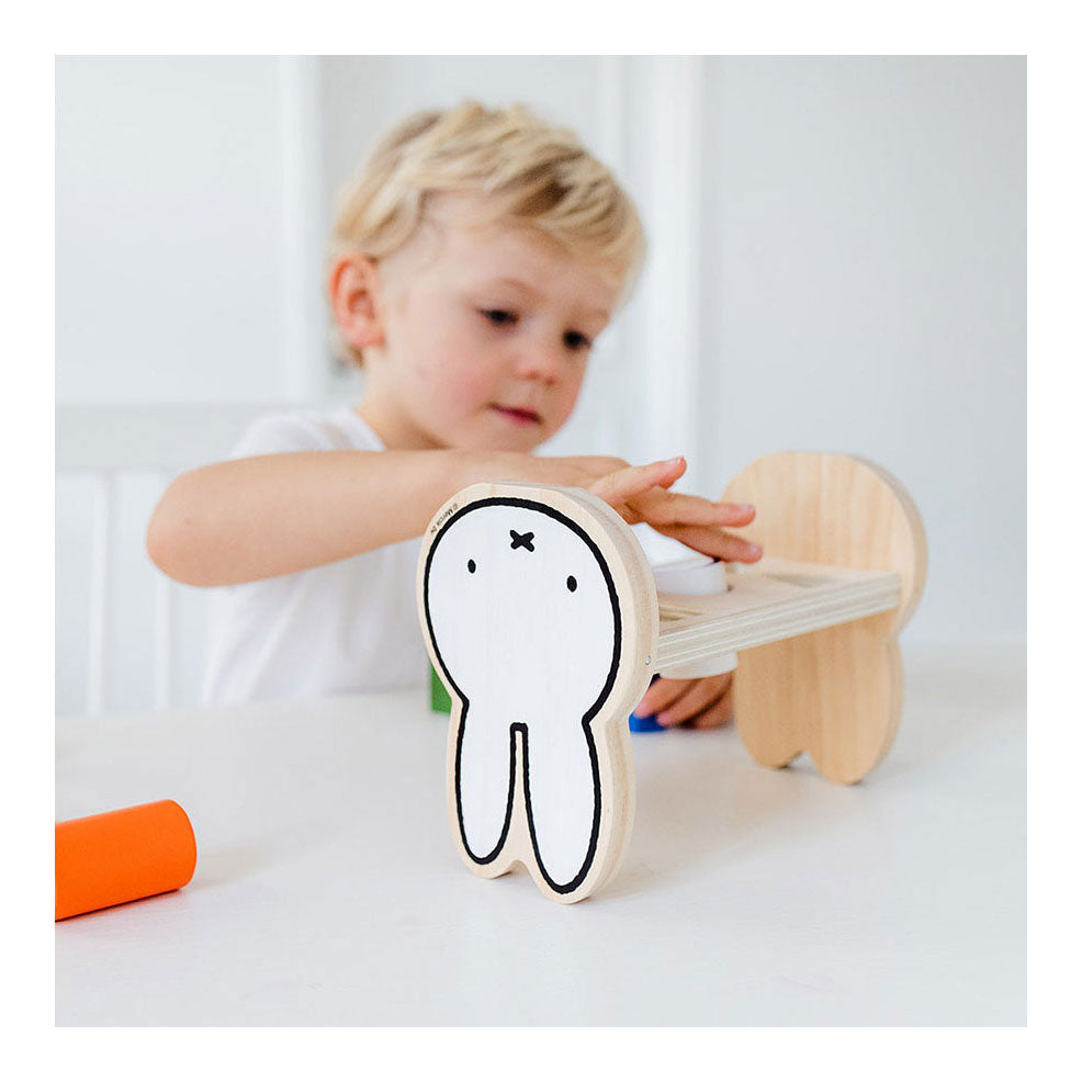 Bambolino legetøj Miffy hammer bænk træ