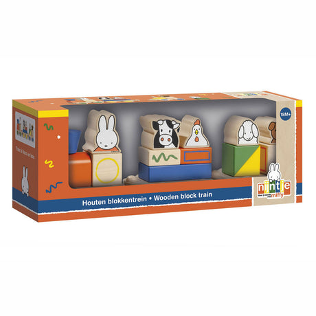 Bambolino legetøj Miffy træklodstog. 3+