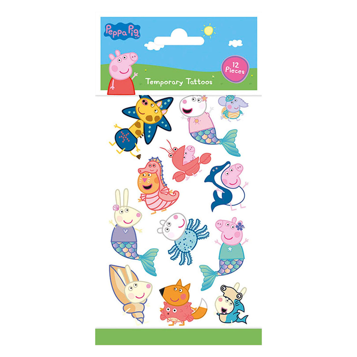 Totum tatoveringer peppa pig