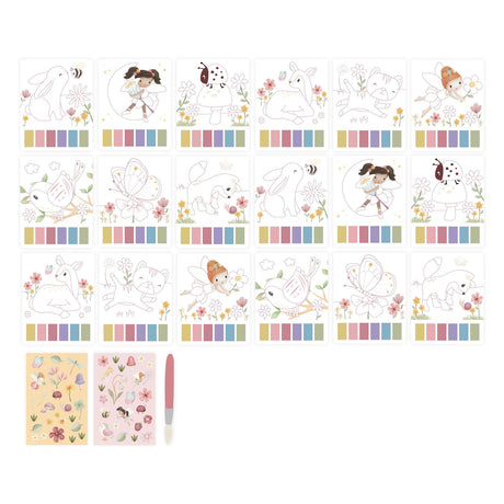 Little dutch waterverfset rosa fairy garden - complete set - cadeautip - creatief speelgoed